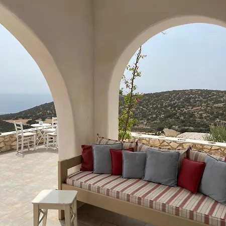 度假居 Cycladic Open Sea View Maisonette Nisoi